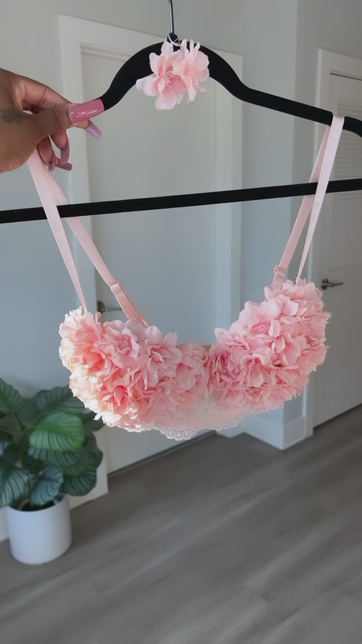 Flower bralette deals